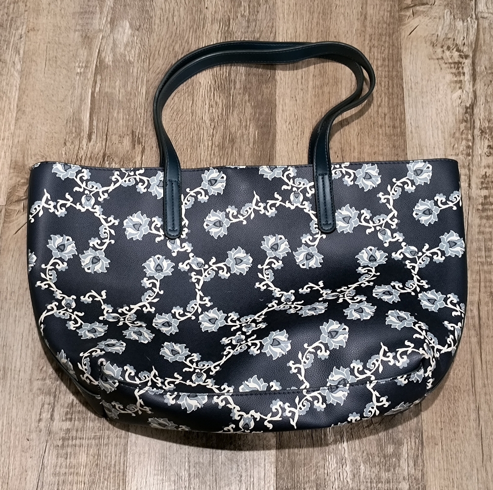 Floral Patterned Tote Bag